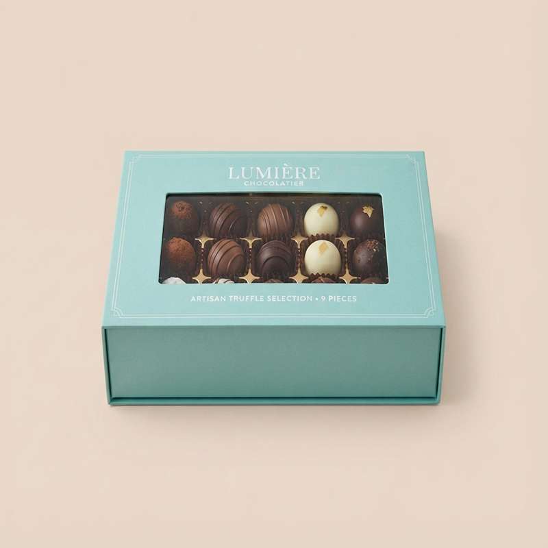 Custom Truffle Boxes view