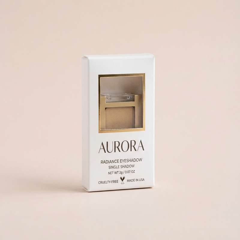 Custom White Makeup Packaging view