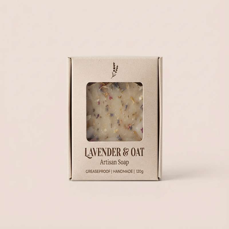 Custom Square Soap Boxes view