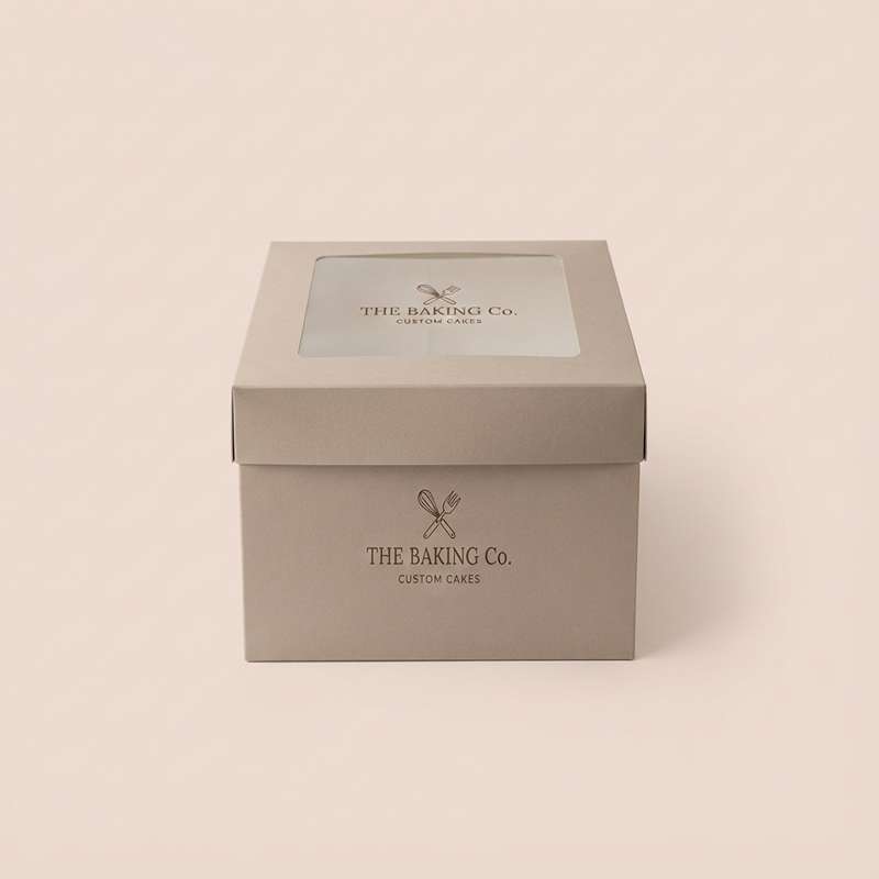 Custom Square Boxes For Cakes