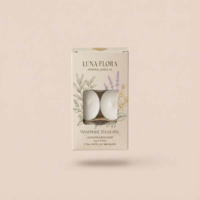 Custom Tea Light Candle Boxes view