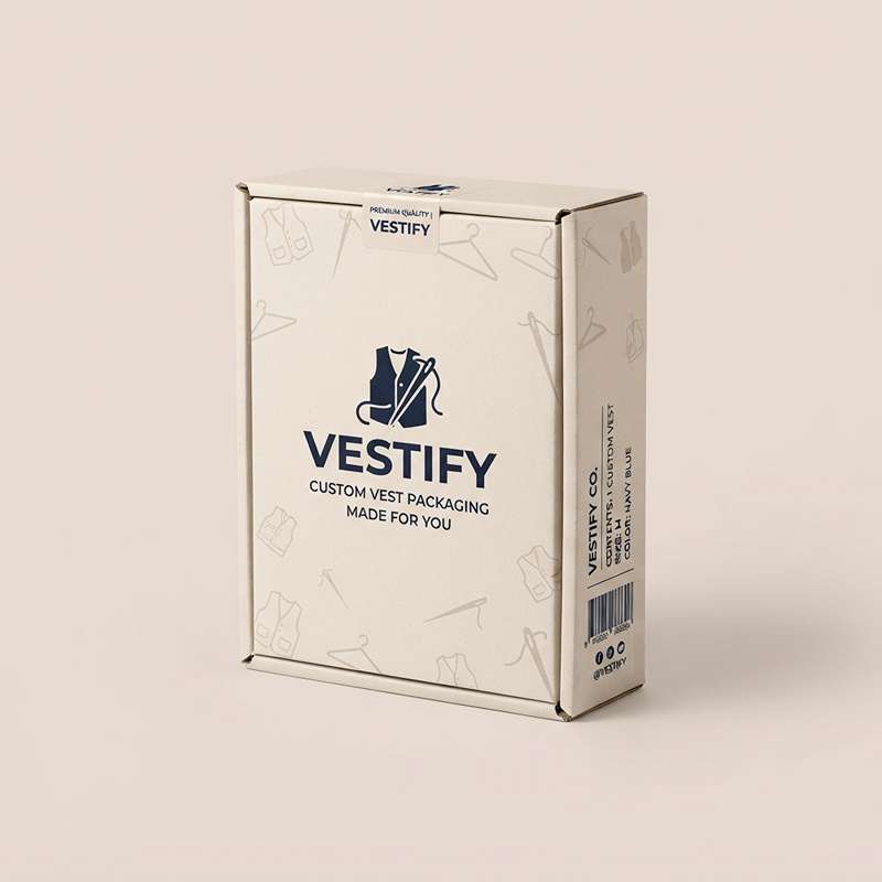Custom Vest Packaging view