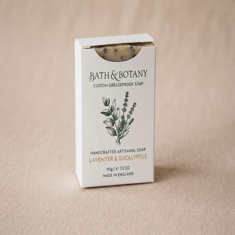 Custom White Soap Boxes