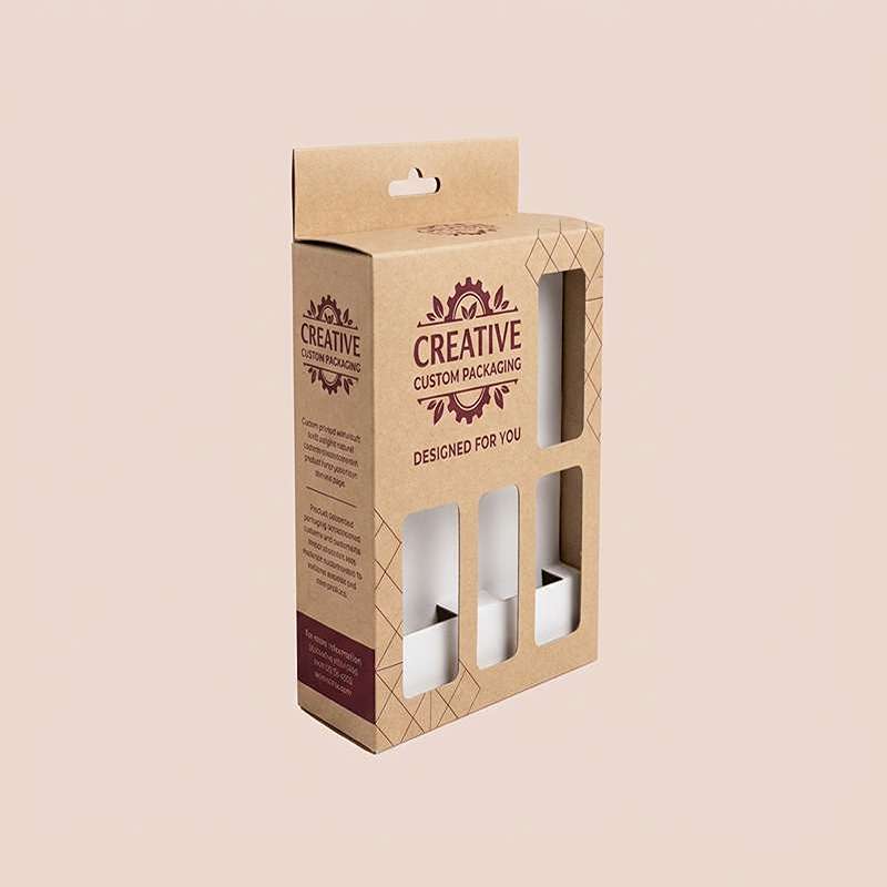 Custom Window Die Cut Insert Boxes