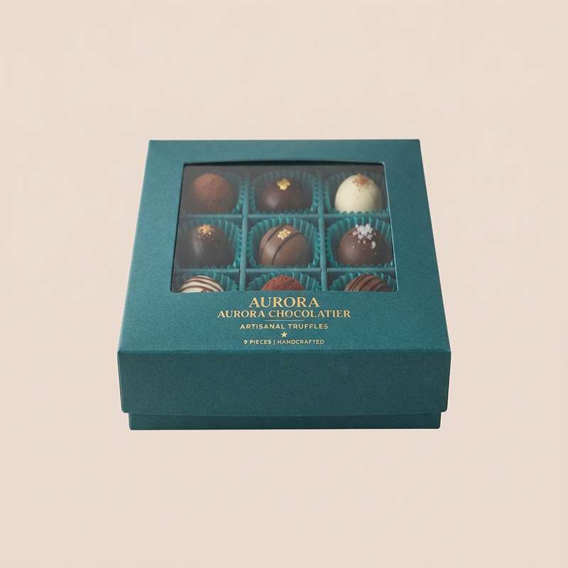 Custom Truffle Boxes view
