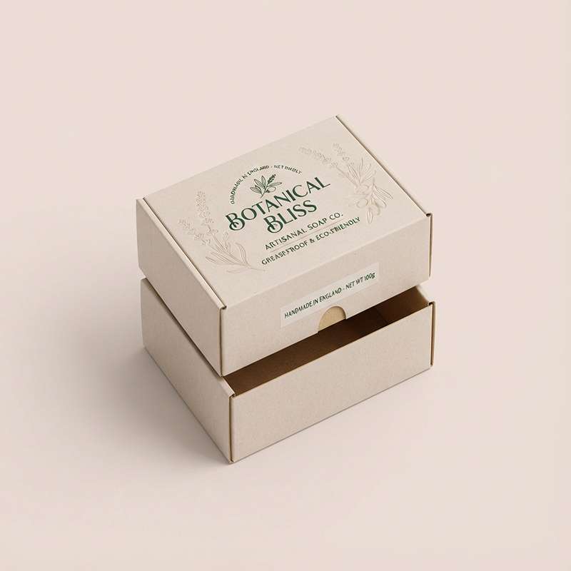 Custom Two Piece Soap Boxes view