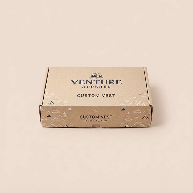 Custom Vest Packaging view