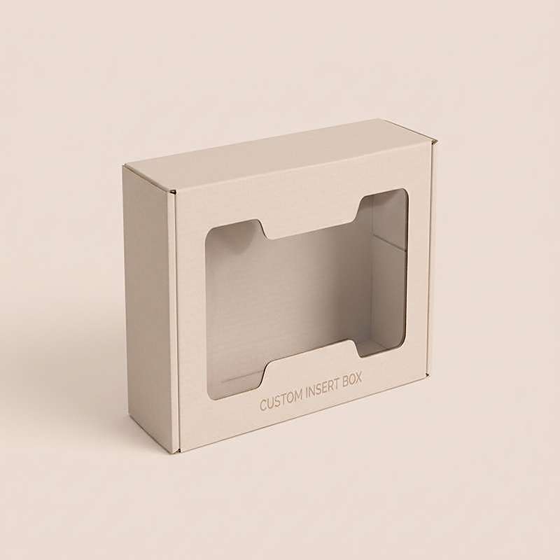 Custom Window Die Cut Insert Boxes view